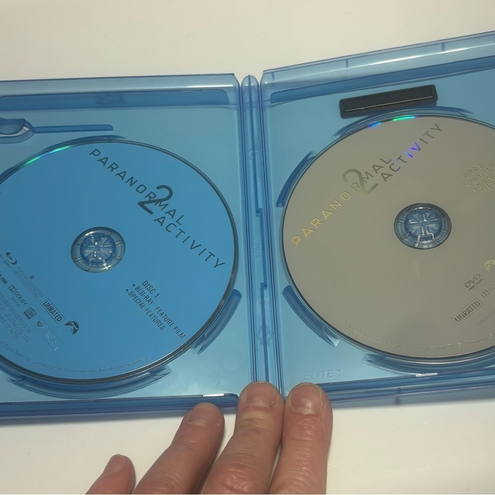 Paranormal Activity 1 & 2 Bundle Blu-ray/DVD/Digital Code combo - Picture 7 of 7